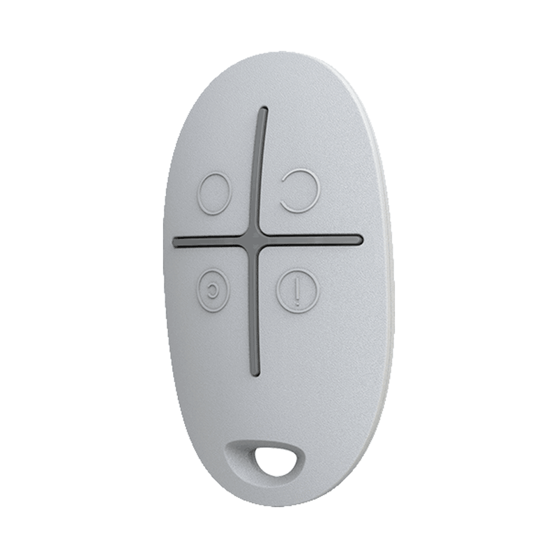 AJAX SpaceControl W - Llavero inalámbrico 4 botones. Color Blanco (28313.04.WH3)