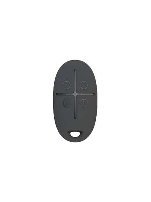 AJAX SpaceControl B - Llavero inalámbrico 4 botones. Color Negro (28312.04.BL3)