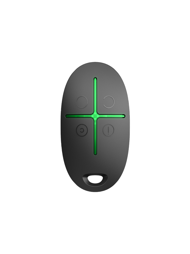 AJAX SpaceControl B - Llavero inalámbrico 4 botones. Color Negro (28312.04.BL3)