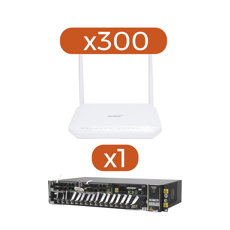 AN0243D-KIT Kit 300 ONT´S HG6143D + 1 OLT AN60002-AC