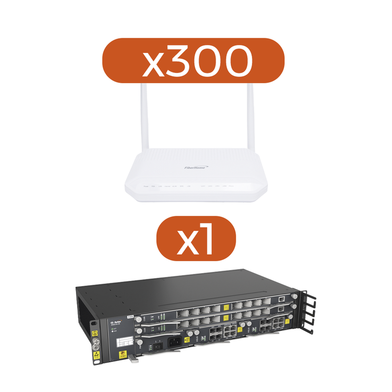 AN5543D-KIT Kit 300 ONT´S HG6143D + 1 OLT AN5516-04-AC