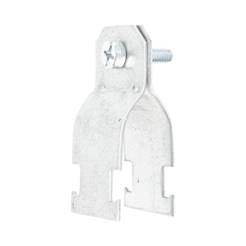 Abrazadera Unicanal para Conduit Pared Gruesa y PVC de 3 (76 mm).