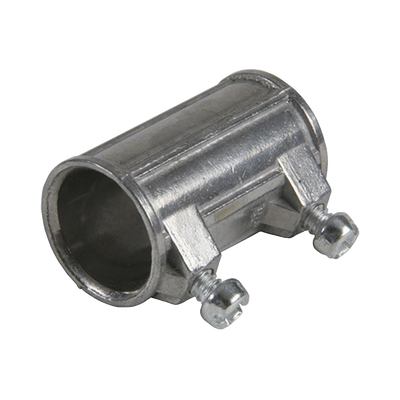 Cople de 1 1/4" para Tubo Pared Delgada con Tornillos Opresores. - Toer
