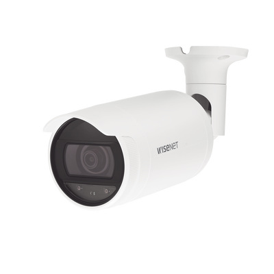 Cámara IP Tipo Bala 4 Megapíxel / Lente 3mm / IR 20M / WDR 120db / IP66 / H.265 & WiseStream / modo pasillo / POE 802.3af - Toer