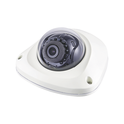 Cámara IP Tipo Domo Antivandálico 2 Megapíxel / Lente 3.6mm / IR 15M / WDR 120db / IP66 / IK10 / NEMA 4X / H.265 & WiseStream - Toer