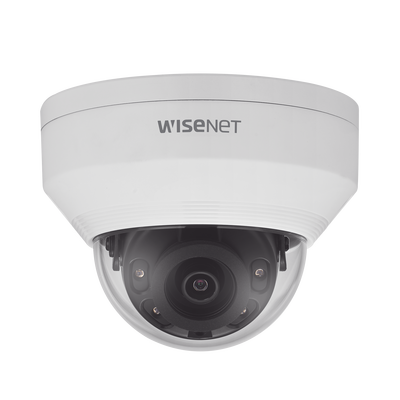 Cámara IP Tipo Domo Antivandálico 4 Megapíxel / Lente 3mm / IR 20M / WDR 120db / IP66 / IK10 / H.265 & WiseStream / POE 802.3af - Toer