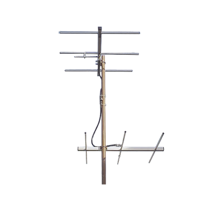 Juego de antena bidireccional, 3 elementos, 3 dB, Canal 11