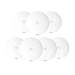 Kit de 7 - Punto de Acceso Wi-Fi 6 /  1.775 Gbps / MU-MIMO 2x2:2 (2.4GHz y 5GHz) / Smart Antenna 20% más cobertura / Instalación en techo y pared / Seguridad WP3 / Con Administración Gratuita desde la Nube - Toer