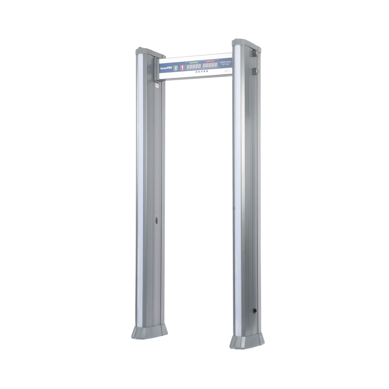 APMESC18EXT2 (100% EXTERIOR) Detector de Metales de 18 zonas/ Uso en Exterior/ Contador de Personas