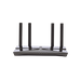 Router WiFi 6 AX 1500Mbps / MU-MIMO 2X2 y OFDMA / 1 Puerto WAN 10/100/1000 Mbps / 4 Puertos LAN 10/100/1000 Mbps / 4 Antenas Beamforming - Toer
