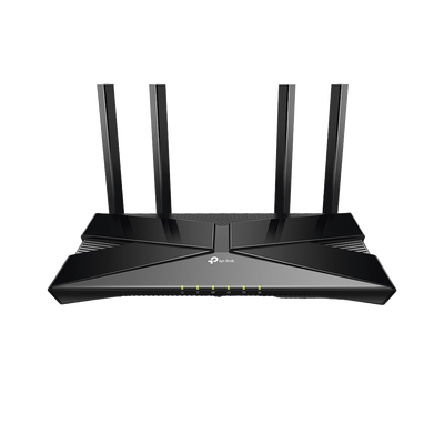 Router WiFi 6 doble banda AX 3000 Mbps /  MU-MIMO y OFDMA / 1 Puerto WAN 10/100/1000 Mbps / 4 Puertos LAN 10/100/1000 Mbps / 4 Potentes Antenas. - Toer