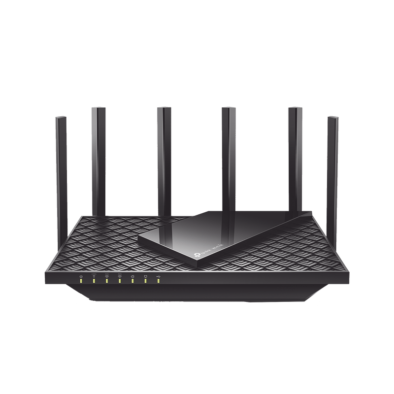 ARCHERAXE75 Router Triple Banda WiFi 6E / AX5400 MU-MIMO / 1 Puerto WAN 1 10/100/1000 Mbps / 4 Puertos LAN 10/100/1000 Mbps / 1 puerto USB 3.0 / 6 antenas de alta ganancia / OneMesh ?