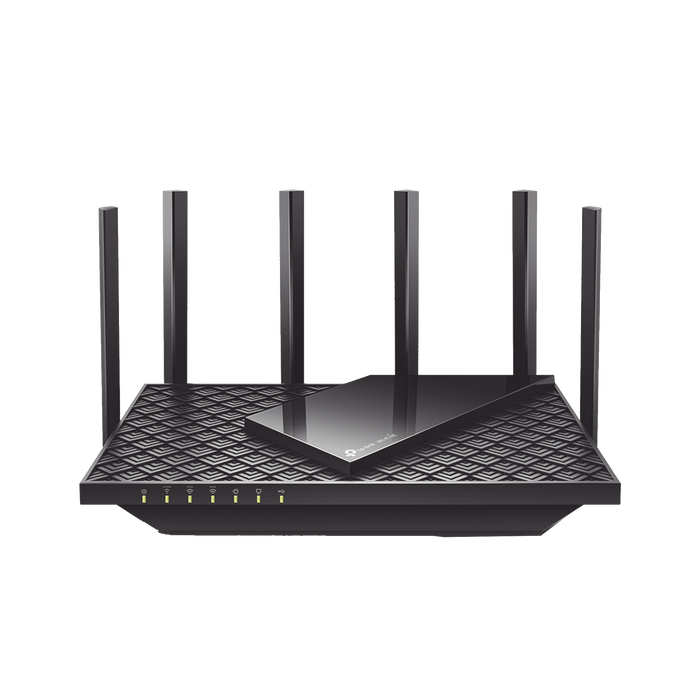 Router Triple Banda WiFi 6E / AX5400 MU-MIMO / 1 Puerto WAN 1 10/100/1000 Mbps / 4 Puertos LAN 10/100/1000 Mbps / 1 puerto USB 3.0 / 6 antenas de alta ganancia / OneMesh ?