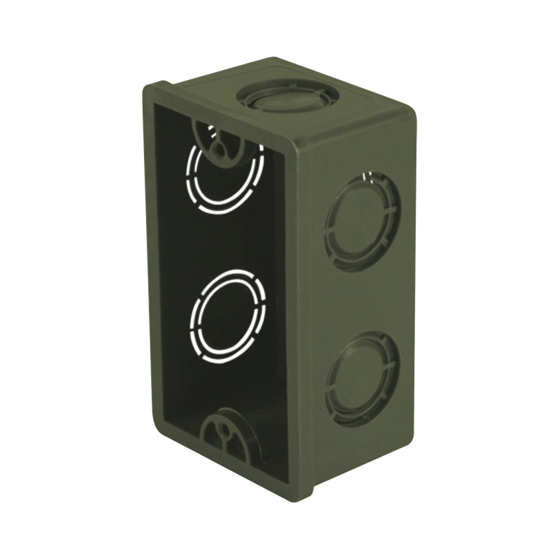 Caja Chalupa de 1/2  para Instalaciones de PVC Conduit Pesado.