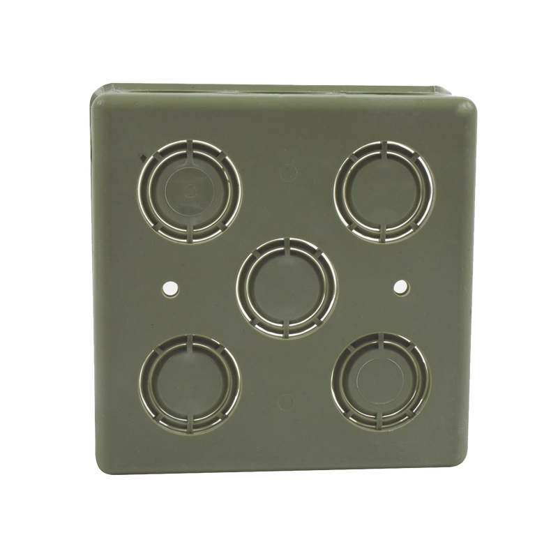 Caja Cuadrada  de 1/2 - 3/4 para PVC Conduti Pesado.