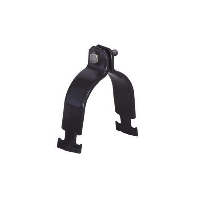 Abrazadera Unicanal con Recubrimiento de PVC de 2" (50.8 mm).