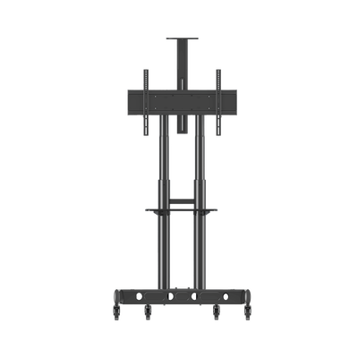 Soporte de Pantalla con Ruedas / Compatible con Monitores de 43"a 90" / Base para Colocar Accesorios Adicionales / Vesa 200*200 - 800*500/ Carga máxima: 90.9Kg (200Lbs) - Toer