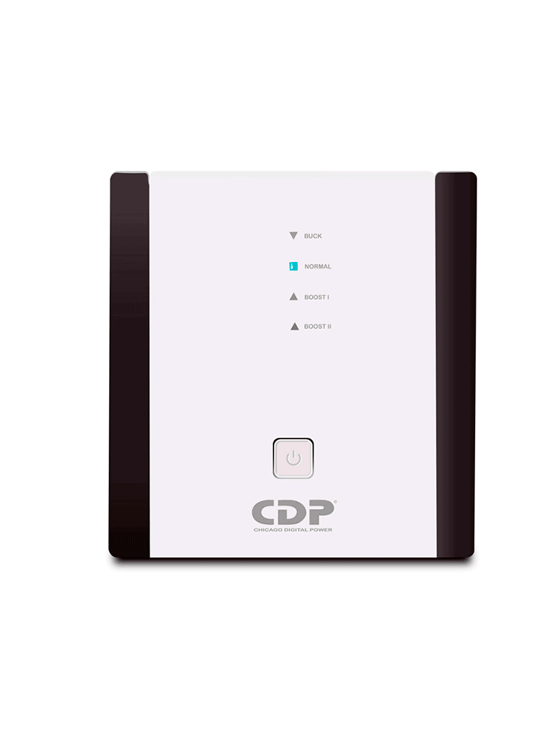 CDP R-AVR5008 - Regulador / Especial para motores y CCTV / 5000VA / 2500W / 8 Terminales de salida / 1 Terminal de salida NEMA5-20R / Retardante a incendio