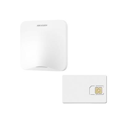 (AX HOME) KIT de Alarma AX HOME / Incluye: 1 Hub con batería de respaldo / 1 año de Servicio de Datos 600MB / Wi-Fi / 3G/4G / Compatible con Hik-Connect P2P - Toer