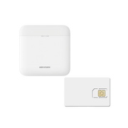(AX PRO) KIT de Alarma AX PRO / Incluye: 1 Hub con batería de respaldo / 1 año de Servicio de Datos 600MB / Wi-Fi / 3G/4G / Compatible con Hik-Connect P2P - Toer