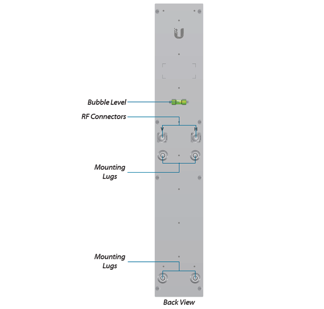 UBIQUITI AM-5G16-120 - Antena sectorial Airmax 5GHz para exteriores con 16 dBi y 120 grados de apertura. Compatible con ROCKET R5AC LITE, ROCKET LTU, ROCKET RP-5AC-GEN2 y ROCKET M5.
