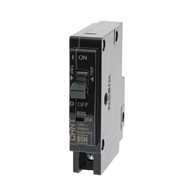Interruptor Termomagnético Enchufable, Serie: B2Q, 1P, 20A, 120/240V (SKU:1002263) - Toer