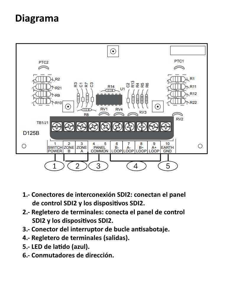 BOSCH I_B308 - Modulo de expansion 8 salidas / Conexion modular SDI2