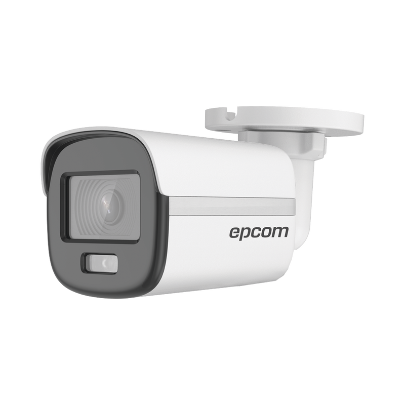 B3K-TURBO-C [ColorVu] Bala TURBOHD 3K (5 Megapixel) / Lente 2.8 mm / Micrófono Integrado / Imagen a Color 24/7  / Luz Blanca 20 mts / Exterior IP67 / dWDR / 4 Tecnologías / Metal