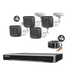 Kit TURBOHD 5 Megapixel / DVR 4 Canales / 4 Cámaras de 5 Megapixel con Micrófono Integrado / 4 Cables 18 Metros / Fuente de Poder Profesional - Toer