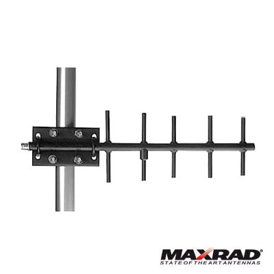 Antena base, direccional, rango de frecuencia 890 - 960 MHz (Yagi 5 elementos) - Toer