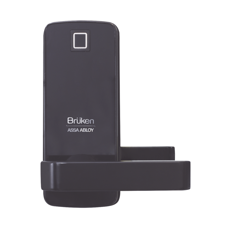 Cerrojo Electrónico con Manija y Lector de Huella/ Tarjeta para Puerta de Vidrio