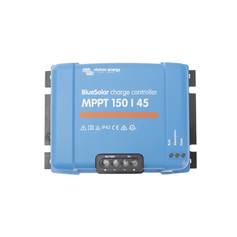 BlueSolar MPPT 150/45. Controlador Solar MPPT 45A, Voltaje Selección Automática: 12/24/36/48 Vcc.