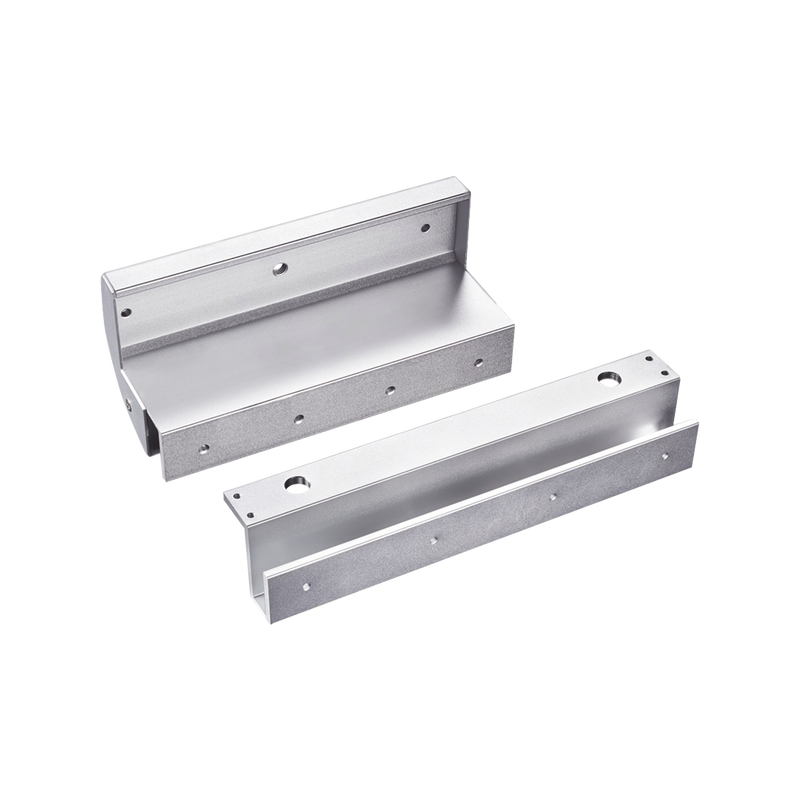 BU600NDLED Montajes en U para puertas de Solo Cristal ( puerta y marco) para uso con Chapa Magnética MAG600NLED y MAG600NTLED