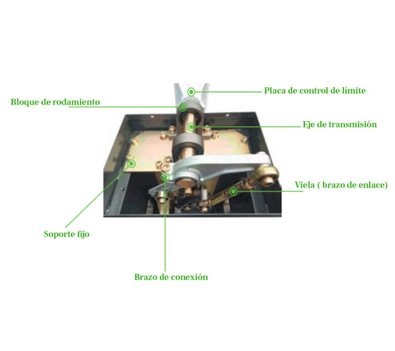 ZKTECO CMP200 - Barrera Vehicular Izquierda / Brazo Telescópico de 2.6 hasta 4.5 metros / 3 Seg. / Dirección Ajustable (a Derecha) / Gabinete con Luz Led Indicador de estado / Sistema Inteligente anti-impacto/ Incluye 2 controles remotos