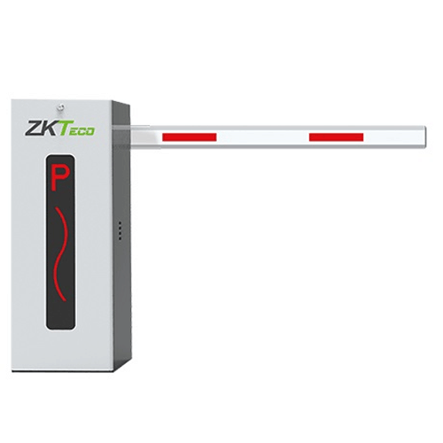 ZKTECO CMP200 - Barrera Vehicular Izquierda / Brazo Telescópico de 2.6 hasta 4.5 metros / 3 Seg. / Dirección Ajustable (a Derecha) / Gabinete con Luz Led Indicador de estado / Sistema Inteligente anti-impacto/ Incluye 2 controles remotos