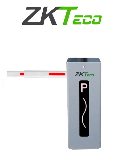 ZKTECO CMP200R - Barrera Vehicular Derecha / Brazo Telescópico de 2.6 hasta 4.5 metros / 3 Seg. / Dirección Ajustable (a Izquierda) / Gabinete con Luz Led Indicador de estado / Sistema Inteligente anti-impacto/ Incluye 2 controles remotos