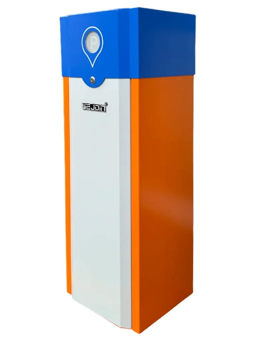 WEJOIN WJCB101VFHL14RCF - Barrera Vehicular Alto Flujo Izquierda 24VDC | Apertura 1s | Brazo 4m Fibra de Carbono | Sistema Abatible | Control de Acceso | Ideal Para Sistemas de Estacionamiento