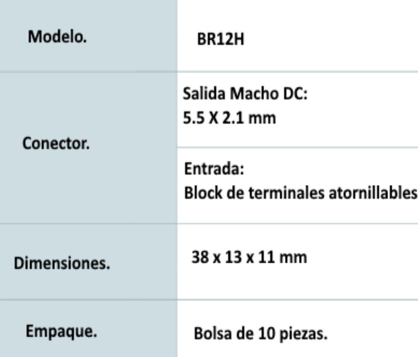 SAXXON PSUBR13H - Bolsa de 10 Conectores Hembra para Fuentes de Alimentación/ Terminales Tipo Tornillo Positivo y Negativo/ Resistente a la Oxidación/