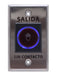 ZKTECO TLEB102 - Botón de Salida sin Contacto, Serie K11, Indicador LED, Acero Inoxidable, 12 VCC, Función NC/NO, Distancia de Detección hasta 10 cm - Toer