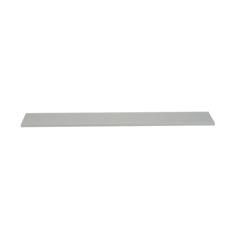 C4LG6 Tapa para Canaleta Ranurada, de 4.25 in de Ancho, 1828.8 mm de Largo, Color Gris