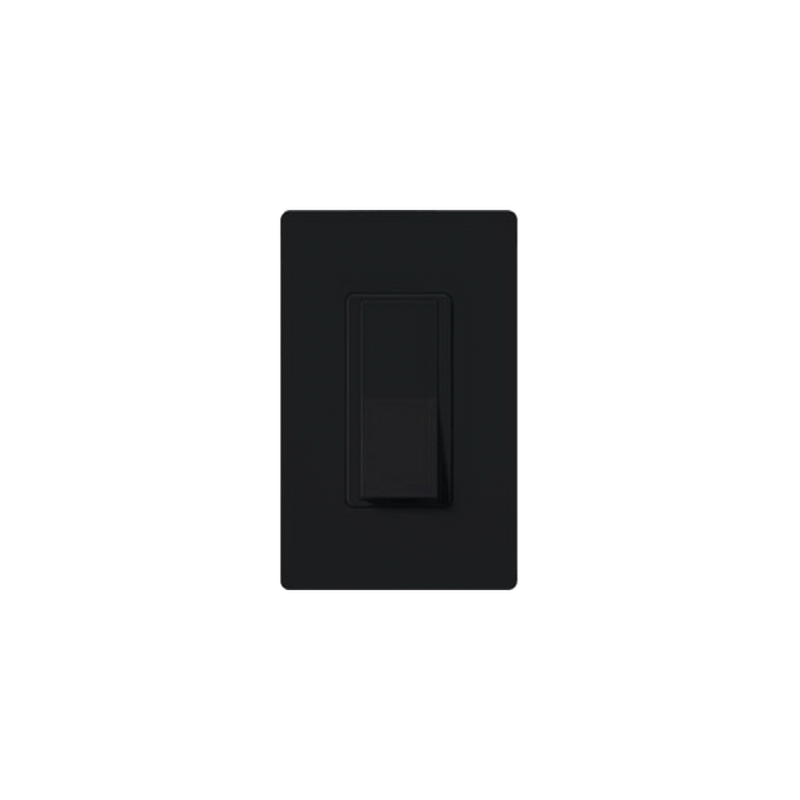 Switch un solo polo 15 Amp negro nigth