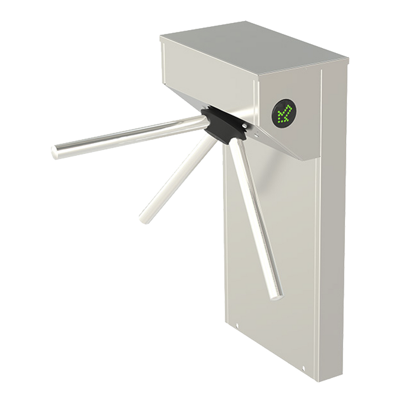 CAME-500-E Torniquete Tipo Tripode de Medio Cuerpo / Acabado en Acero Inoxidable / De Apertura Bidireccional / Compatible Con Paneles de Control De Acceso