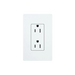 Tomacorriente receptáculo convencional  120V, 15A, color blanco. - Toer