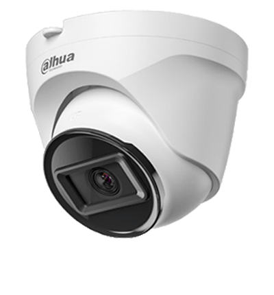 DAHUA DH-IPC-T1E40 - Camara IP Domo de 4 Megapixeles/ Lente de 2.8 mm/ 93 Grados de Apertura/  H.265+/ WDR Real de 120 dB/ IR de 30 Metros/ IP67/ PoE/