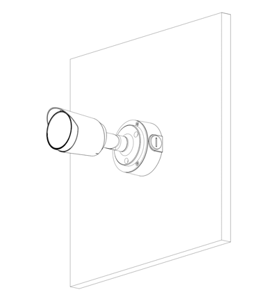 DAHUA HAC-HFW1509TN-LED  - Camara Bullet Full Color de 5 Megapixeles/ Lente de 2.8mm/ 112 Grados de Apertura/  Leds para 20 Metros/ Metalica/ WDR de 120 dB/ IP67/