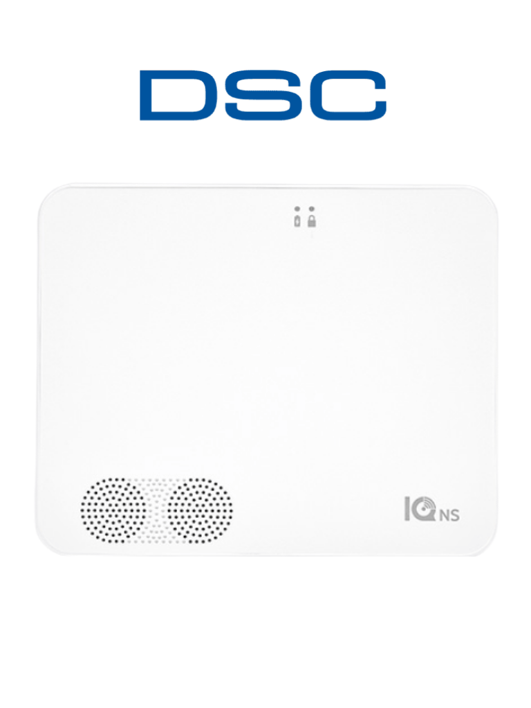 QOLSYS IQNS PACK - Paquete que contiene Sistema de Alarma IQ NS ALARM.COM autocontenido sin pantalla, Power G 915 Mhz  1 sensor PIR inalámbrico PGP9914 y 2 sensores magnéticos inalámbricos PG9303