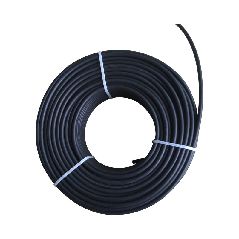 Cable Fotovoltaico Negro / 16 mm² (6AWG) / 2000V / Rollo de 100m