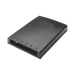 Caja de Montaje en Superficie, Con Accesorio para Resguardo de Fibra Óptica, Para 6 Módulos Mini-Com, Color Negro - Toer