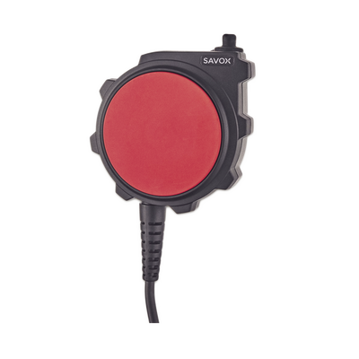 Unidad de Control PTT Savox C-C440 / Compatible con Radio de Dos Vías / Botón PTT Extra Grande / Soporte para Cascos Savox / IP66-IP67 / Botón de Emergencia Opcional