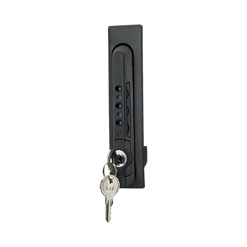 CCL3 Chapa de Combinación de 3 Dígitos con Llave, Compatible con Gabinetes Tipo N, Tipo S y Tipo D de Panduit, Color Negro